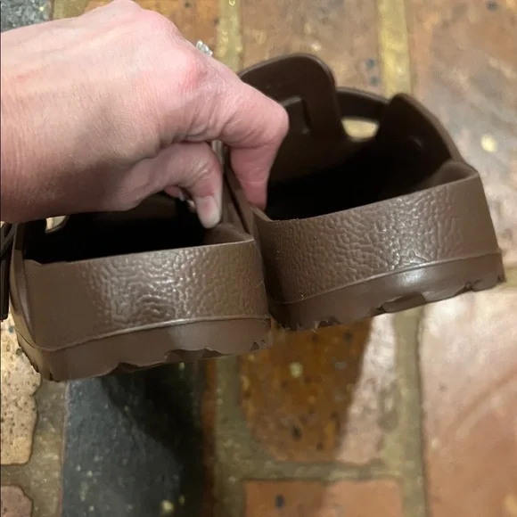 Birkenstock Boston Essentials EVA Brown Clog - Picture 8 of 9